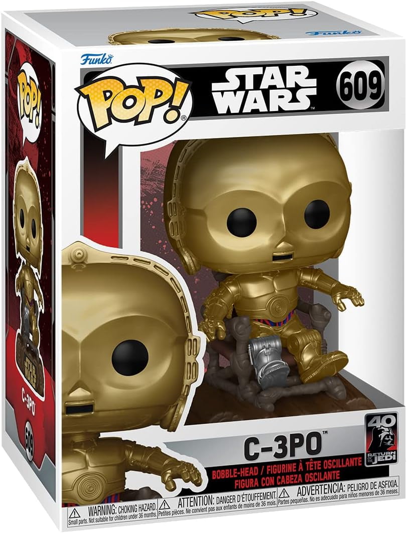 Funko POP! Star Wars: Disney 100 Retro Reimagined R2-D2 & C-3PO