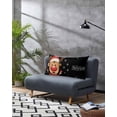thumbnail image 3 of Merry Christmas Pillow Covers King Size, Winter Cartoon Xmas Deer Snowflake Soft Bed Throw Pillowcases Breathable Cooling Long Lumbar Body Pillow Sham Cover for Bed Sofa 20''x40'', 3 of 7