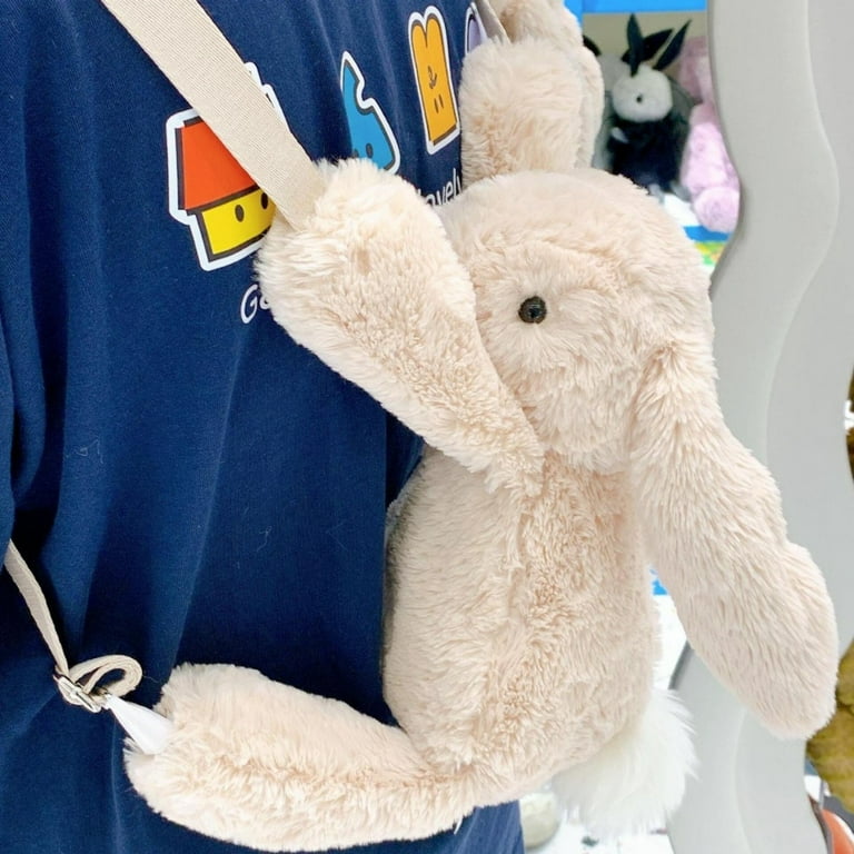 Jellycat 2025 Latest Plush Toys - Smudge Rabbit Backpack