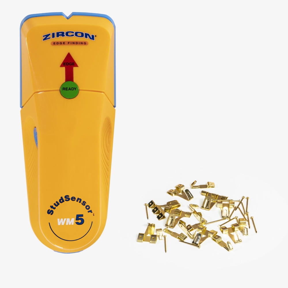 Zircon StudSensor WM5 Edge Finding Stud Finder with Picture Hanging Kit by Zircon