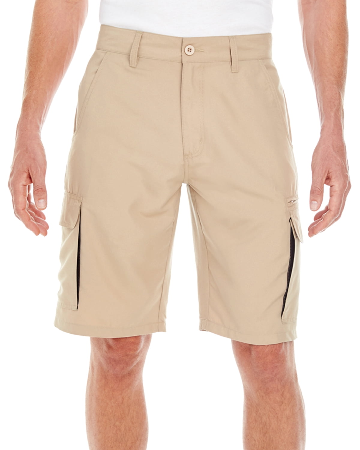 Microfiber Cargo Short - KHAKI - 36 