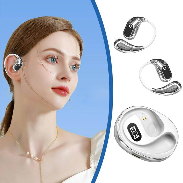 White Xg99 Smart Voice Translation Earbuds, Supports 138 Languages