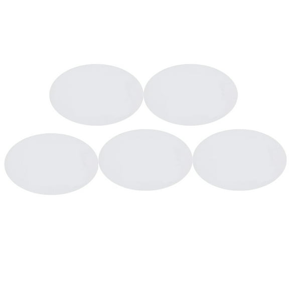 Gymnture 5pcs Oval Canvas Stretched Artist Canvas 24X30cm