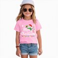 thumbnail image 2 of TOWED22 Girls Christmas T-Shirt Christmas Funny Graphic Casual T Shirts Xmas Gifts Christmas Party Outfits, 2 of 6