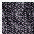 thumbnail image 4 of Soimoi Black Poly Georgette Fabric Star & Diamond Geometric Printed Fabric 1 Yard 42 Inch Wide, 4 of 5