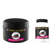 Get Thick Quick Weight Gain Pills + Bum Enhancer Cream - For Natural Body Curves and Gains