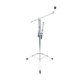 thumbnail image 1 of Soporte para platillos, soporte para instrumentos, plegable, antideslizante, Hardware ajustable, inclinador de platillos, trípode de doble refuerzo, 1 of 8