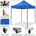 thumbnail image 6 of SANOPY 6x6 Ft Heavy Duty Canopy Tent,Pop up Commercial Tent, Outdoor Party Camping Tent,with Carry Bag,Blue, 6 of 8