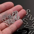 thumbnail image 5 of Conectores de ganchos Mini S de 150 piezas Gancho en forma de S de metal, 5 of 5