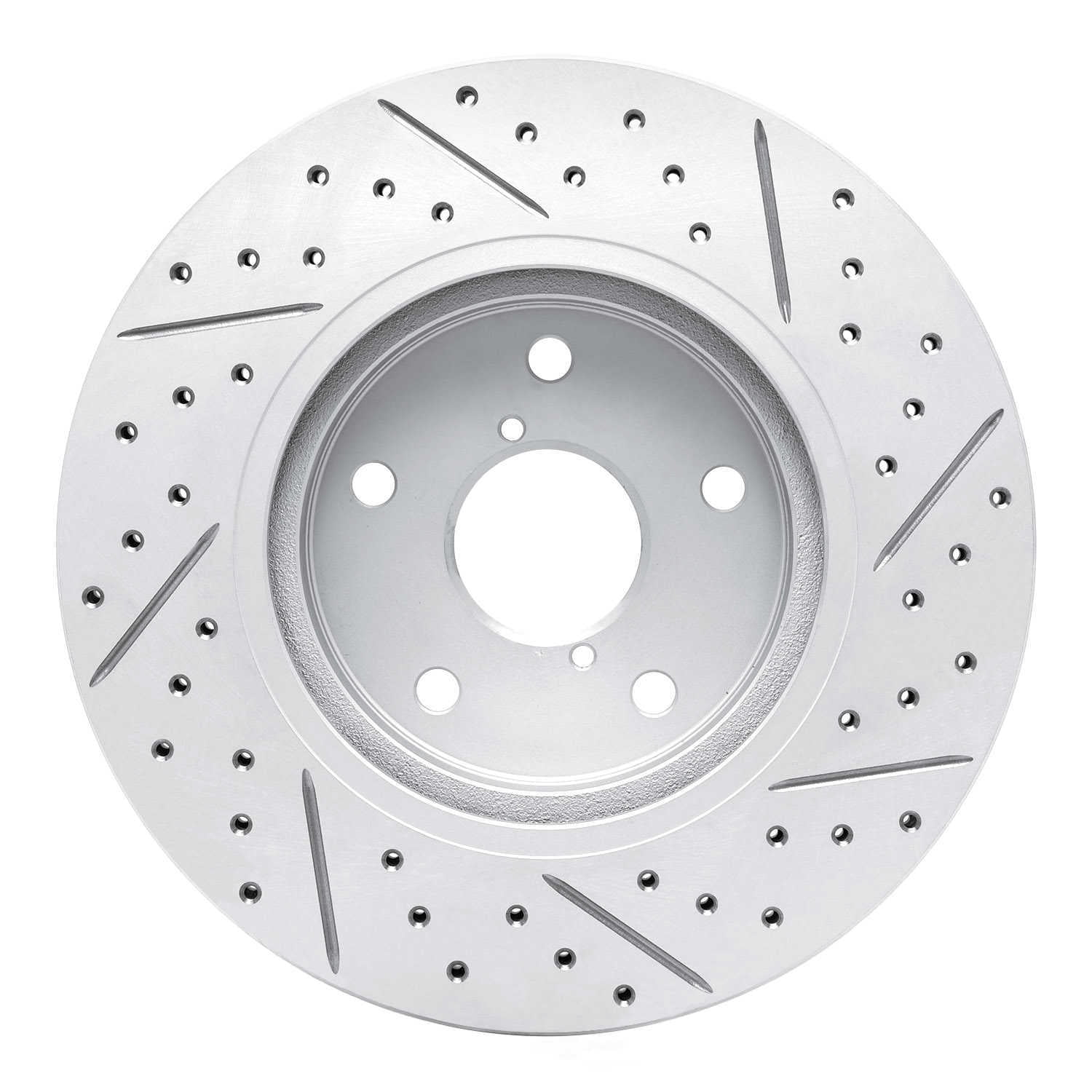 Dynamic Friction Company 830-13048L DFC Geoperformance Rotor - Drilled and Slotted