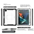 thumbnail image 7 of Dteck Case For iPad Pro 11" 2nd Generation (2020 Released) ,Shockproof Rubber Cover Pencel Holder Shoulder Strap Expandable Pouch Hybrid PC Kickstand Case Without Built-in Screen Protector ,White, 7 of 7