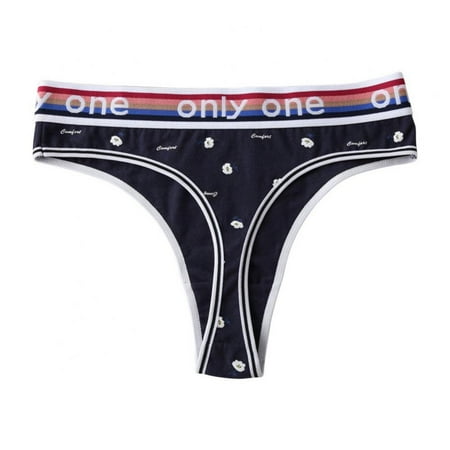 

Valcatch Women s Breathable Seamless Thong Panties High-Cut Underwear
