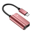thumbnail image 2 of Giunmcul Holiday Gift Finder Type C To 3.5mm Earphone Audio Adapter Aux Cable USB C To 3.5 Audio Aux Converter, 2 of 2