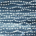 thumbnail image 2 of Popp, Grace 12x12 Black Ornate Wood Framed with Double Matting Museum Art Print Titled - Indigo Ripple VI, 2 of 4