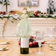 thumbnail image 4 of Farfi cubierta superior de vino realista a prueba de polvo lindo ángel muñeca forma botella cubierta para Navidad, 4 of 5