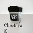 thumbnail image 2 of Game Over Gamer Pixel Font Geek Refrigerator Fridge Magnet Magnetic Hanging Hook Note Snack Clip, 2 of 4