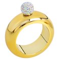 thumbnail image 1 of Frasco Brazalete Con Tapa Cristal Hecha A Mano para Mujeres Regalo (oro), 1 of 9