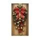 thumbnail image 2 of Christmas Door Cover Decorations with Santa Claus Pattern Holiday Party Decorative for Front Door Indoor Wall Fireplace Mantle Home Festive Xmas Decor, 2 of 6