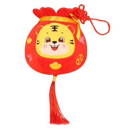 

New Year Praying Pendant Chinese-type Adorable Tiger Blessing Bag Gift