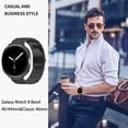 thumbnail image 4 of Correa de reloj GOLDTOLUCK de acero inoxidable para Galaxy Watch 8, 4 of 6