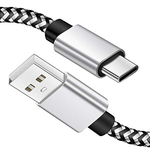 USB Type C Cable 5M/16FT Fast Charging USB C Cable Long USB C to USB A Charger Cord Nylon Braided Compatible with Samsung Galaxy S10 S9 Note 9 8 S8 Plus,LG,Google Pixel and Other USB-C Devices