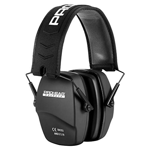 PROHEAR 016 Shooting Ear Protection Safety Earmuffs, NRR 26dB Noise