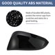 thumbnail image 4 of Reemplazo de tapa de espejo lateral izquierdo ABS para conductor Gloss Black para Toyota 4RUNNER 2013-2023, cubierta de guardia de espejo No. 8794542160B1, 4 of 6