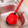 thumbnail image 5 of Toilet Plunger, Heavy-Duty Bathroom Plunger, Reinforced Cup for Powerful Suction, Unclog Toilet and Sink, for Household and Commercial Use, 5 of 6