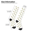 thumbnail image 2 of Sigee Rubber Duck Showe for Socks for Men Women Socks Stocking Compression Socks, 2 of 6