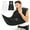 Black, variant on Beard Bib for Shaving, Beard Apron, Waterproof Shaving Cloth Kit Non-Stick Beard Cape, Beard Trimming Bib with Strong Suction Cup, A Gift for All Men