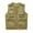 Khaki, variant on Pejock Men's Lightweight Sleeveless Vest - Multi-Pocket Utility Vest for Outdoor Sports, Casual Daily Wear, Hiking and Travel, Breathable Polyester Jacket, Asian Fit Sizing