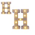thumbnail image 3 of Naiovety Lámpara LED con letras del alfabeto inglés, luz nocturna única para cumpleaños, bodas, fiestas de Navidad, decoración del hogar Iluminación y accesorios Numero 3 Naiovety HA025570-03, 3 of 4
