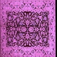 thumbnail image 1 of Ahgly Company Indoor Square Oriental Purple Industrial Area Rugs, 8' Square, 1 of 4