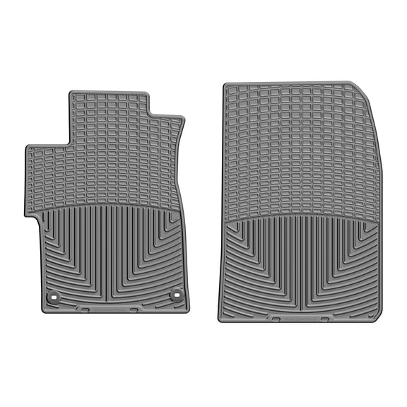 WeatherTech All-Weather Floor Mats compatible with Honda Civic Si, Civic - 1st Row (Driver & Passenger), Grey