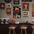 thumbnail image 4 of La Placa De Las Puertas, Placa De Letrero De Estaño De Metal Para Bar, Pub, Club, Cafetería, Decoración De Pared Para El Hogar Likrtyny Arte Deco, 4 of 9