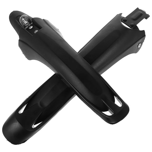 Worgeous 1 Pair Tire Guard Black Plastic for Various Terrain Adaptability
