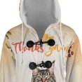 thumbnail image 4 of Happy Thanksgiving Maine Coon with Turkey Pumpkins Autumn Vibes All Over Print 3D Hooded Duffle Toggle Coat Cat Lover Kitten Owner Gifts - 12018, 4 of 6