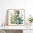 thumbnail image 5 of Linnome Art Diamond Painting Rhinestone Art Kit Graceful Female Figure Pattern Shiny Diamonds for Home Wall Decor B, 5 of 5
