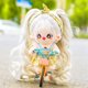 thumbnail image 5 of Muñeca de peluche de algodón Kawaii de 20 cm, figura de estrella de peluche, linda muñeca de estrella de pelo largo de Anime, puede cambiar de ropa, regalo, 5 of 6