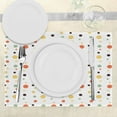 thumbnail image 3 of Ambesonne Geometric Place Mats Set of 4, Circes Sports Fun, Standard Size, Multicolor, 3 of 6