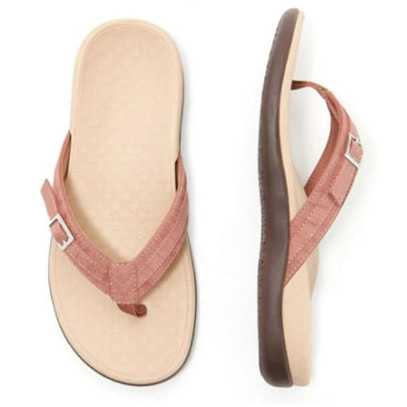 Vionic Thong Sandals With Buckle Women Casual Non-slip Flip-flop Beach Sandal