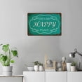 thumbnail image 5 of This is Our Happy Place 12x8 Inch Metal Vintage Tin Sign Bar Restaurant Wall Decoration Vintage Inspired Metal Sign for Hanging to Display in Your Home Bar, Garage, 5 of 6