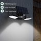 thumbnail image 5 of Solar Lights Outdoor, 56 LED Solar Lights Outdoor with Motion Sensor, Security Lights, Solar Powered Wall Lights, Spotlights, 360 Degree Waterproof Adjustment, 5 of 5