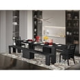 thumbnail image 3 of Luxe by East West Furniture 5-piece Modern Dining Room Table Set a Rectangular Dining Table, 3 of 3