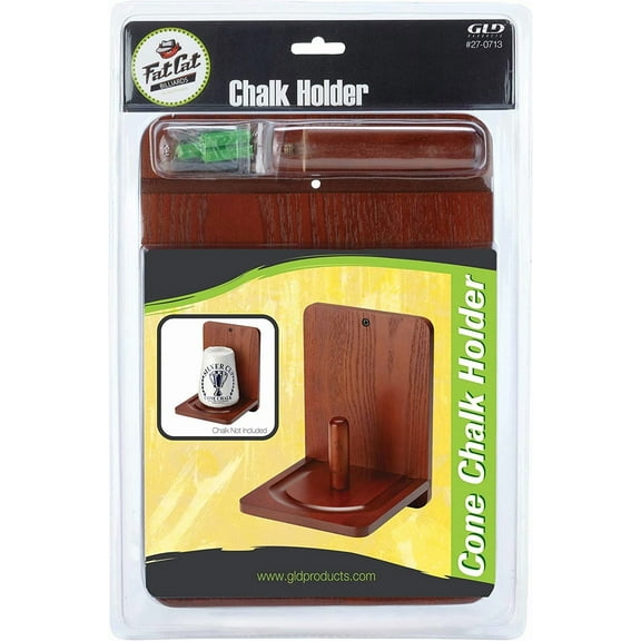 Viper Silver Cup Blue Billiard Cue Chalk w/ Fat Cat Cone Chalk Holder