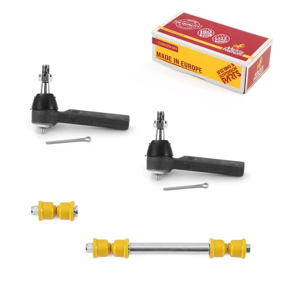 Metrix Premium Chassis Parts - 4 PC Outer Tie Rod End & Front Sway Bar Stabilizer End Link Kit Fits 02-06 Cadillac Escalade, 99-00 Chevrolet Silverado 2500, GMC Sierra 2500, ES3493T, K700539, K80631