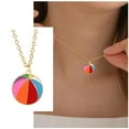 thumbnail image 1 of Collier de Sport Mini Modèle Collier en Acier Inoxydable Pendentif de Sport pour Enfants pour le Jeu et le Quotidien, 1 of 6