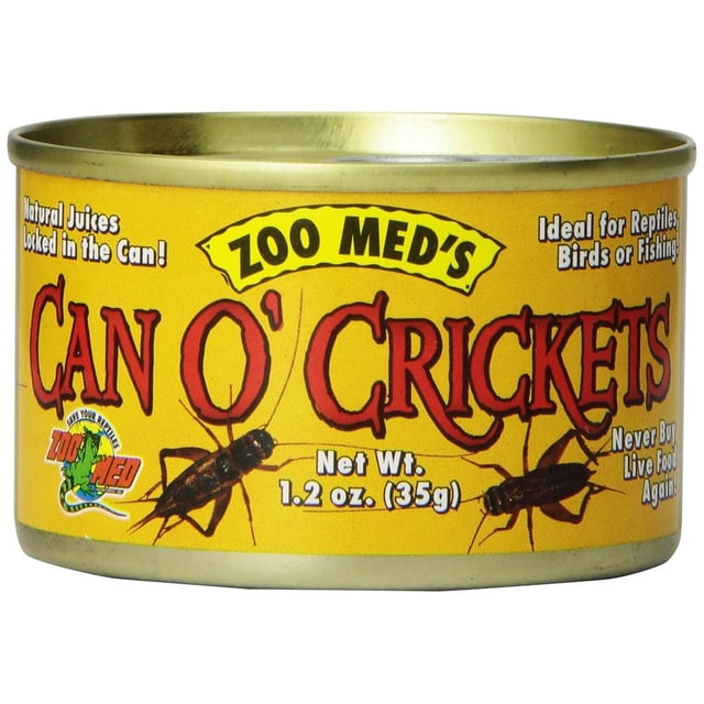 Comida para mascotas Zoo Med Laboratories SZMZM41, lata de grillos, 35 ml
