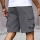 thumbnail image 5 of Pantalones de Verano de Tamaño Más Sueltos Shorts de Ropa de Trabajo de Cinco Cuartos de Longitud Multi Bolsillo, Poliéster Casual para Hombres, 5 of 7