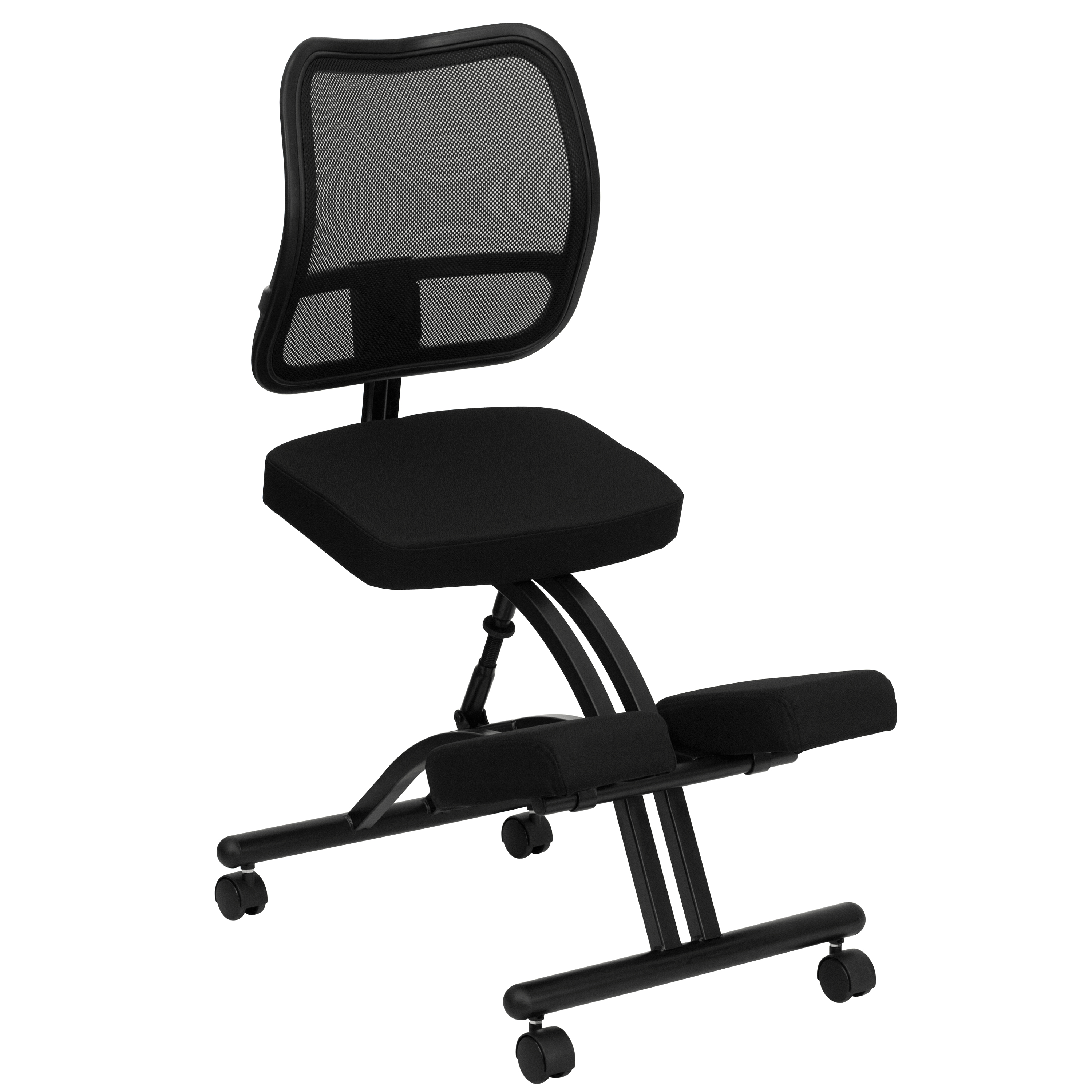 Flash Furniture Mobile Ergonomic Kneeling Office Chair with Black Mesh Back - image 2 of 15